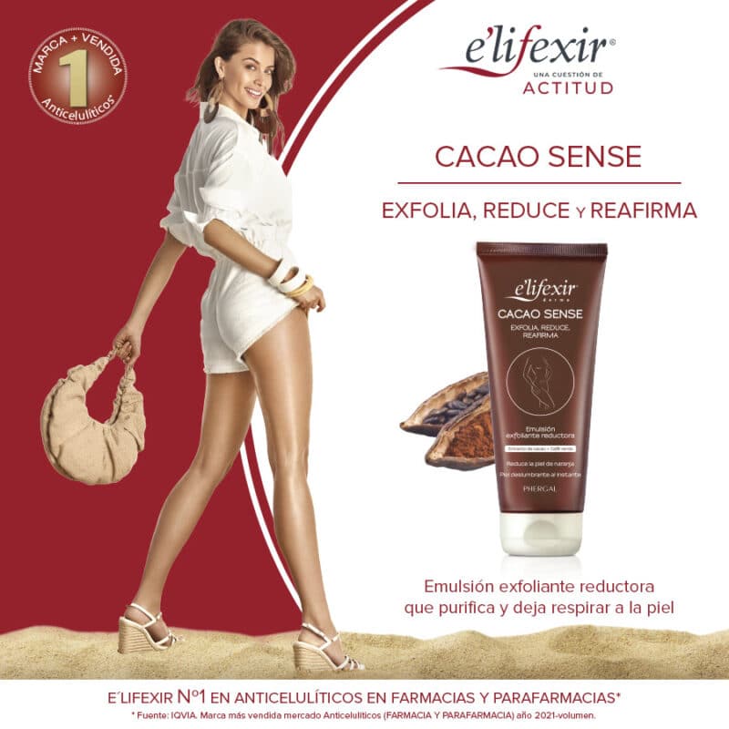 Beneficios del exfoliante corporal Cacao Sense