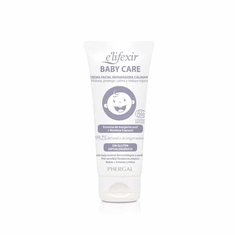 Crema facial hidratante y reparadora para bebés de Elifexir Baby Care