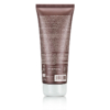 Trasera junto a ingredientes del exfoliante corporal cacao sense