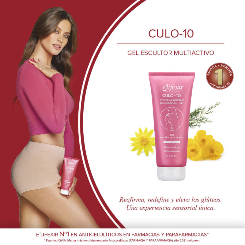 Mejora la firmeza de la piel con Push-up 10, anteriormente conocido como Culo-10
