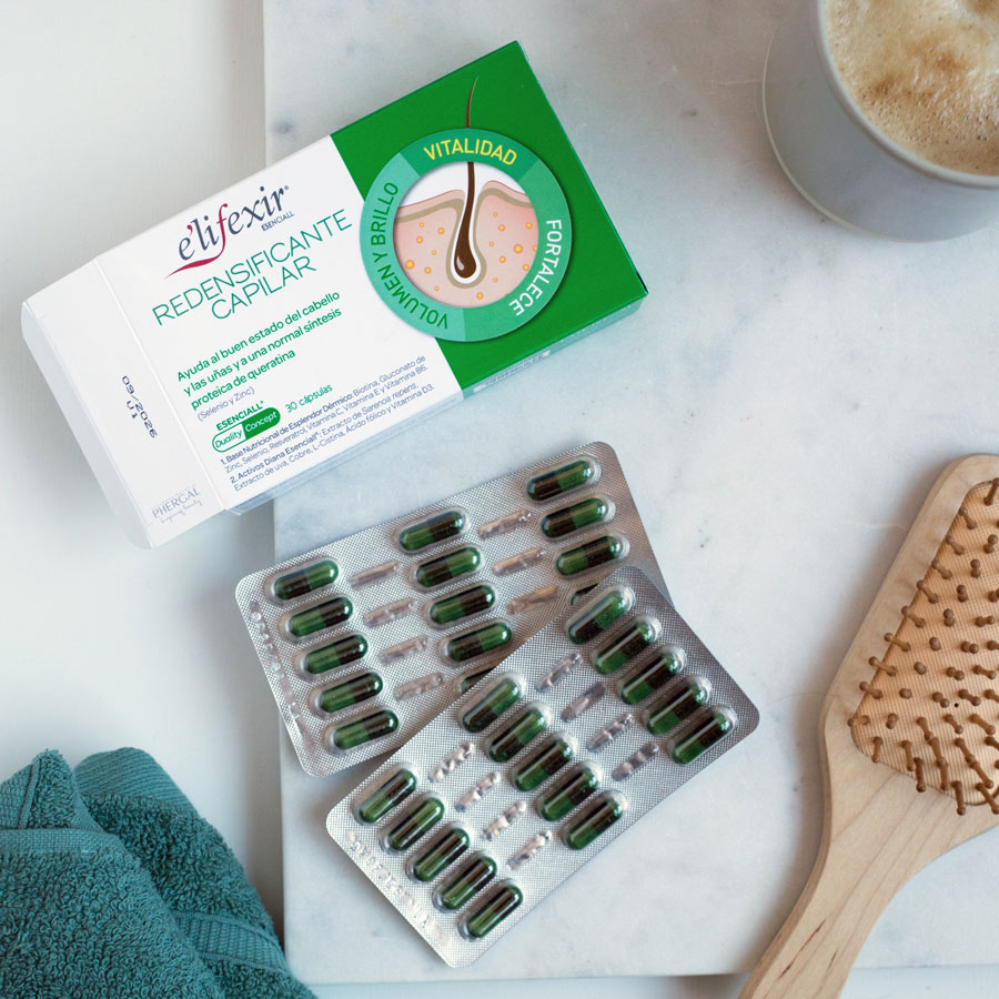 cápsulas redensificante capilar
