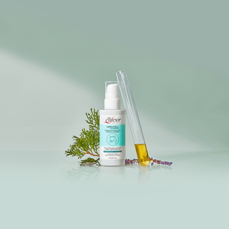 Aceite minucell intensive junto a sus ingredientes