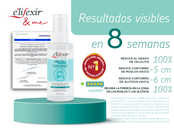 Aceite Anticelulitico Reductor Intensivo Elifexir Minucell Intensive 100 ml  Elifexir