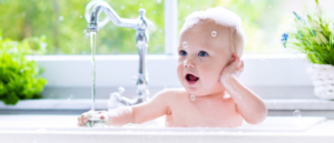 Temperatura del baño del bebé