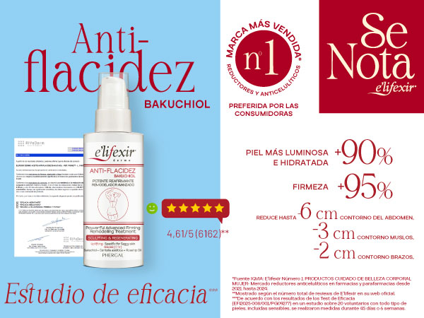 Resultado test de eficacia Antiflacidez Bakuchiol Elifexir mobile
