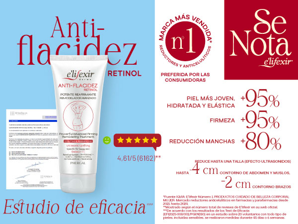 Resultado test de eficacia Antiflacidez Retinol Elifexir mobile