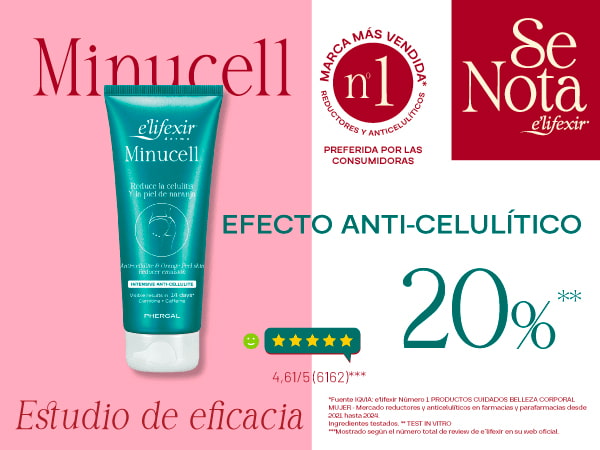 Eficacia de la crema reductora anticelulítica Minucell